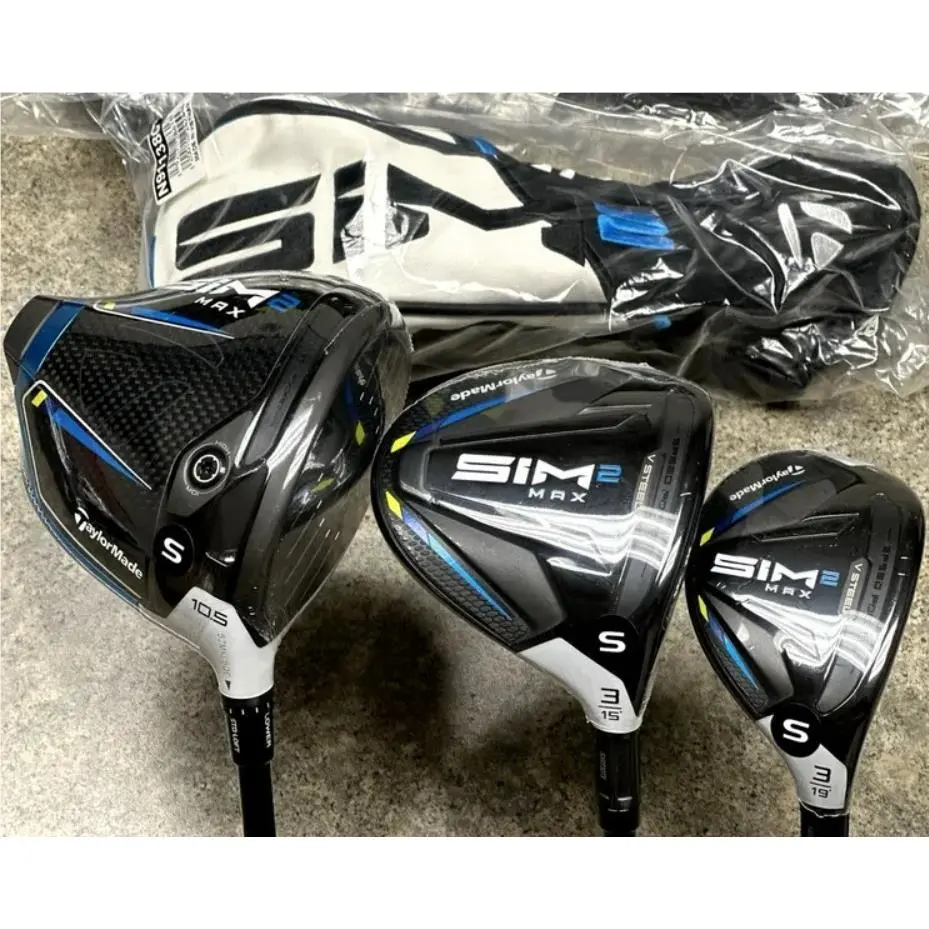 Taylormade SIM2 Max Right Hand Set Driver 3-Wood 3H Ventus Stiff Flex
