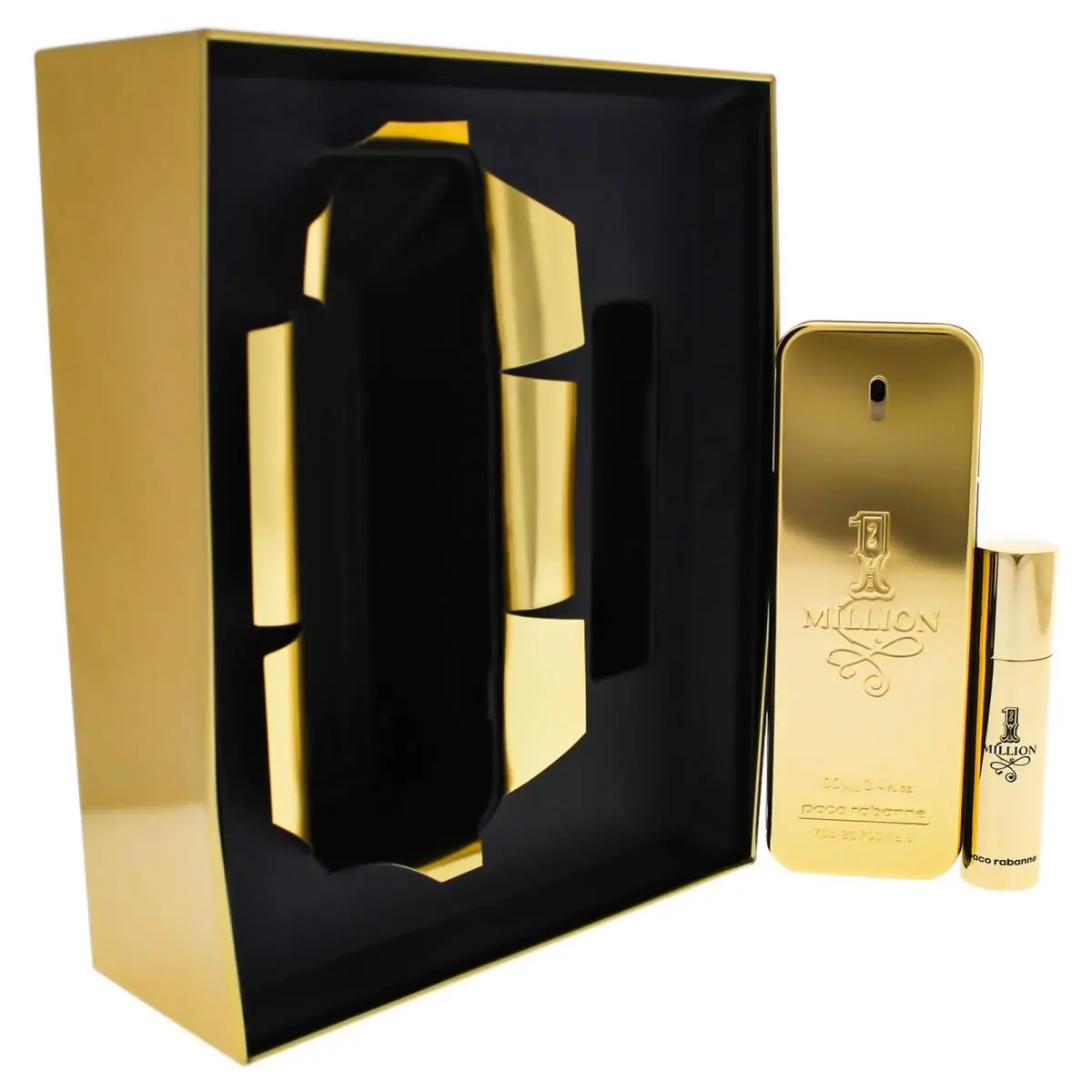 Set-paco Rabanne 1 Million M 2pc. Set 3.4 Edt Spr/ .34 Edt Spr by Paco Rabanne