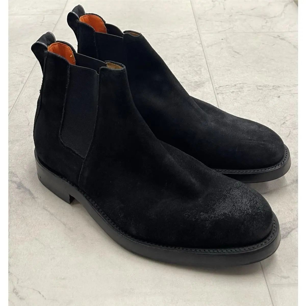 Rag Bone Chelsea Leather Boots In Black Size: 43 US 10