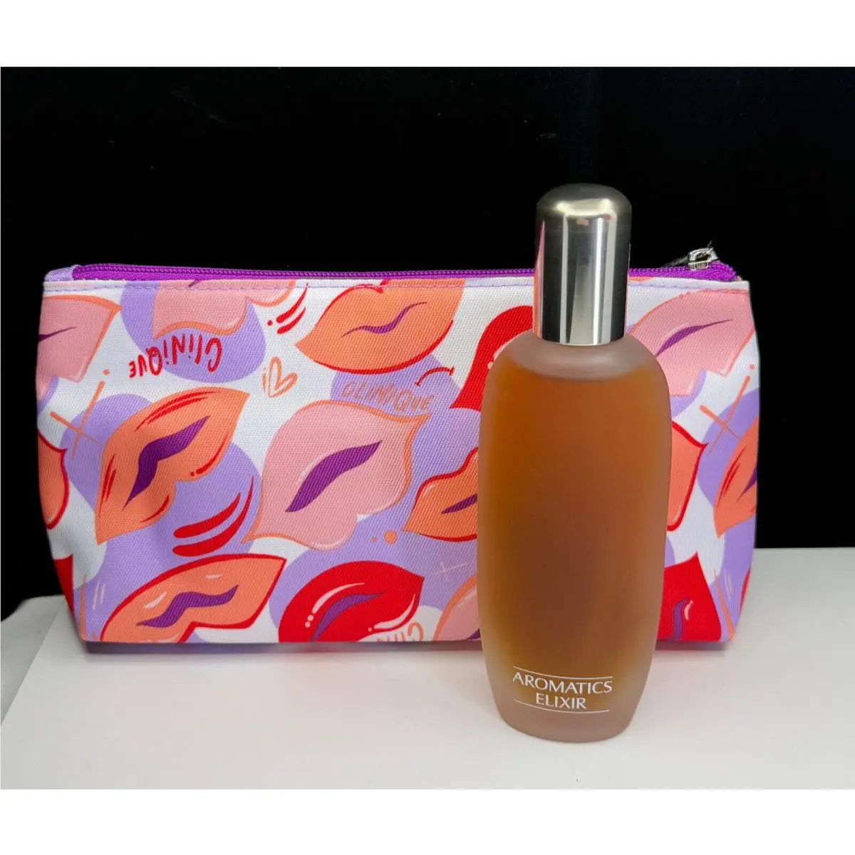 Clinique Aromatics Elixir Perfume Parfum Spray 3.4 oz 100 ml Value Set