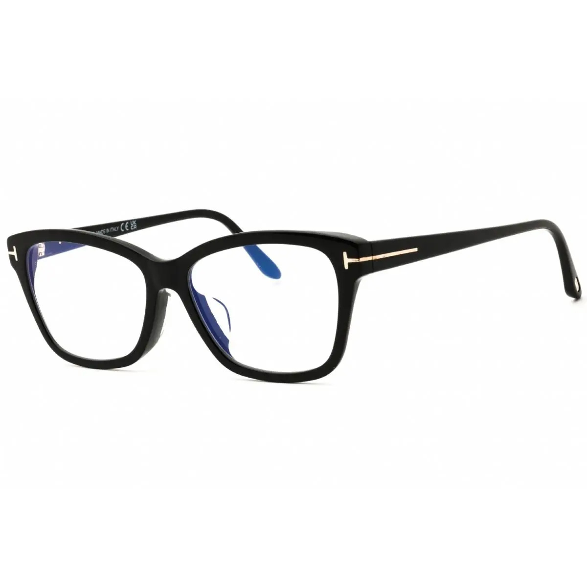 Tom Ford FT5597-F-B 001 Shiny Black 54mm Eyeglasses