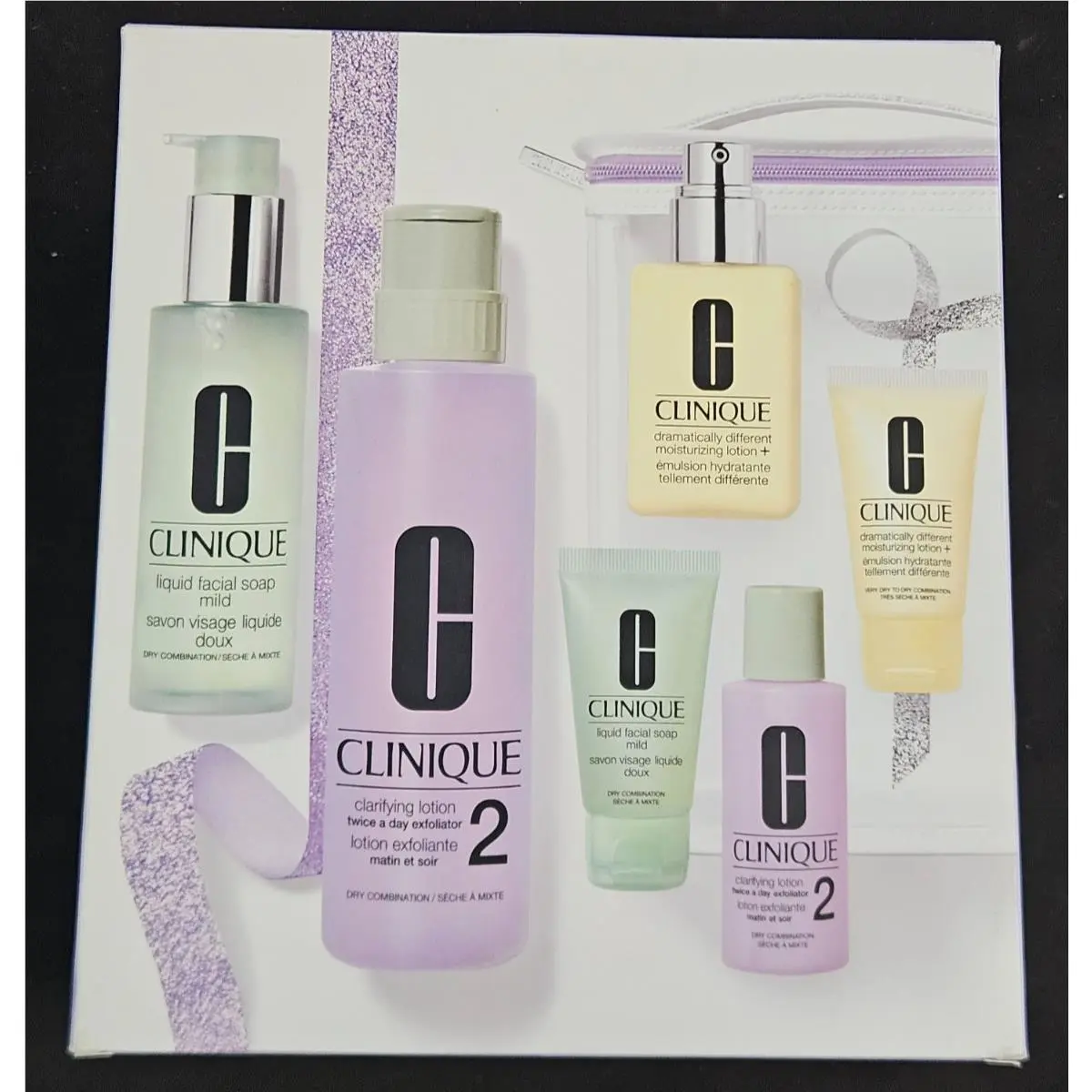 Clinique Great Skin Anywhere 3 Steps to Clear Skin 2 with Bag