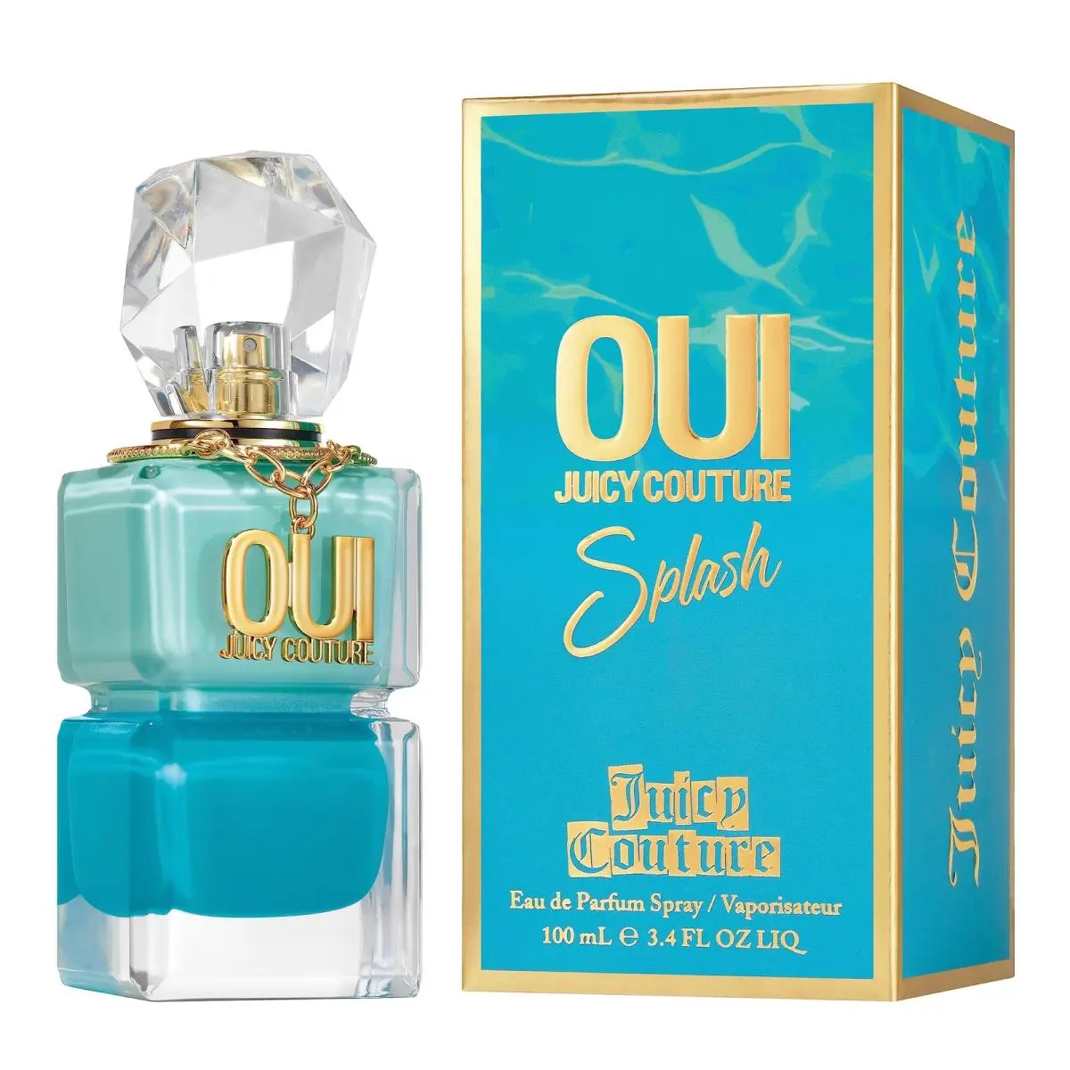 Oui Splash  Eau De Parfum Spray 3.4 oz For Women by Juicy Couture