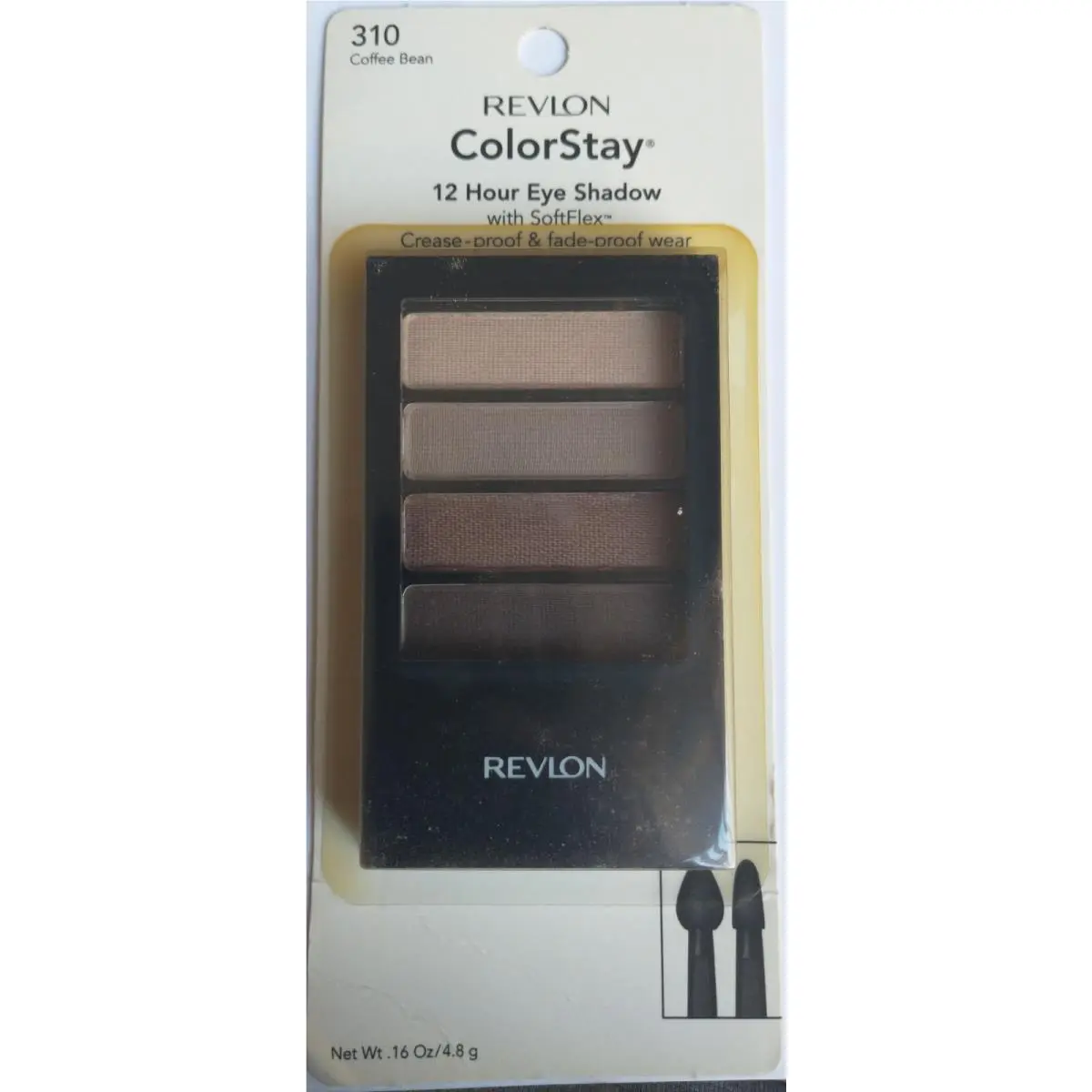Revlon Colorstay 12 Hour Eye Shadow Quad 310 Coffee Bean Read Descrip