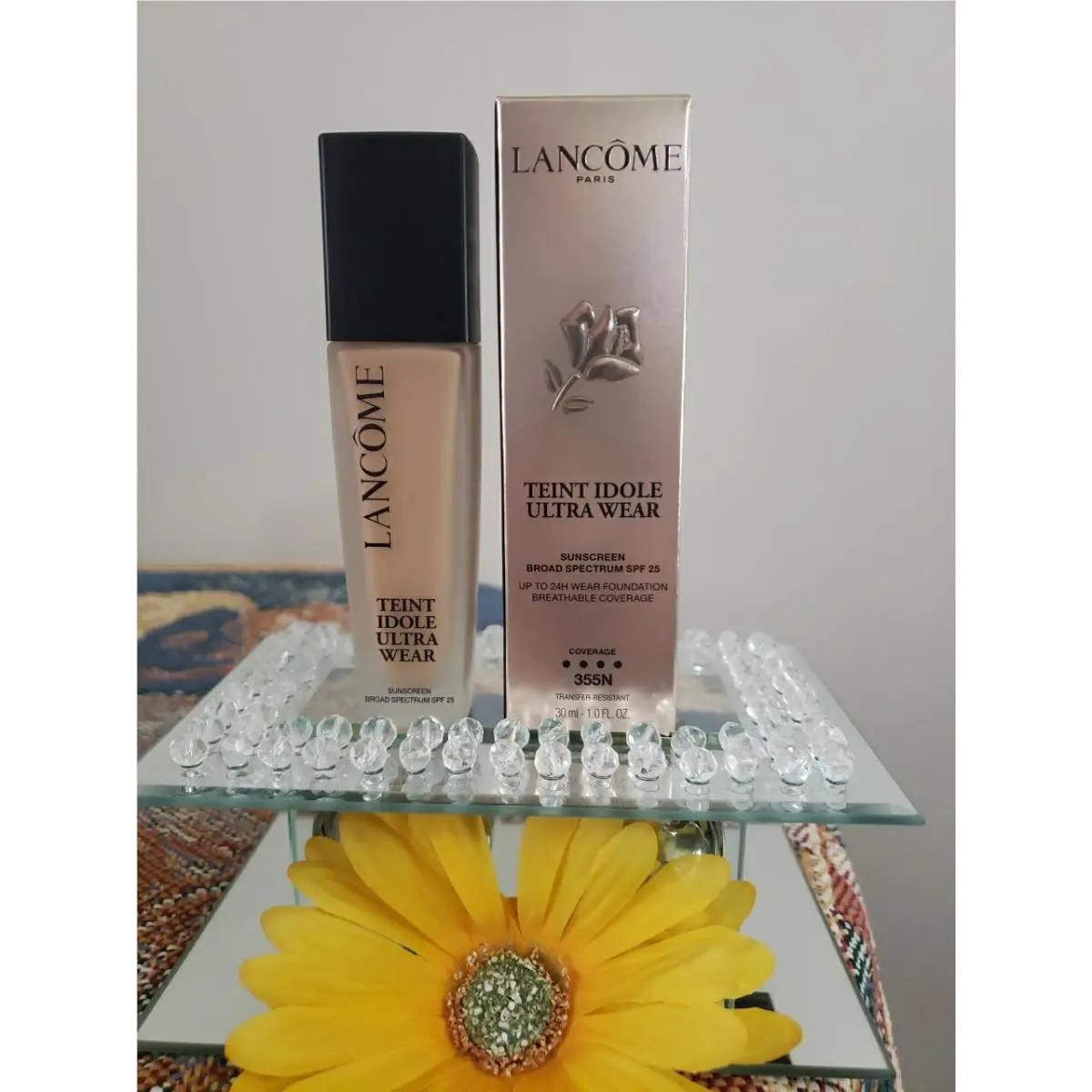 Lancome Teint Idole Ultra Foundation 355N Med. Neutral Peachy Undertone