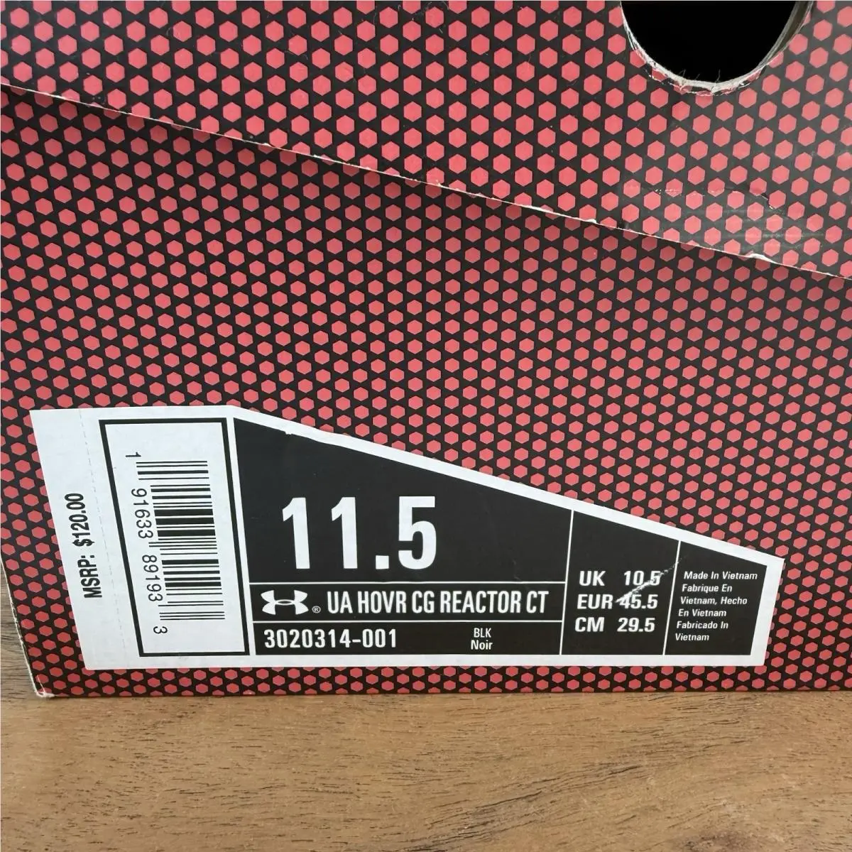 Under Armour shoes - Under Armour Reactor - Reactor - Black 6