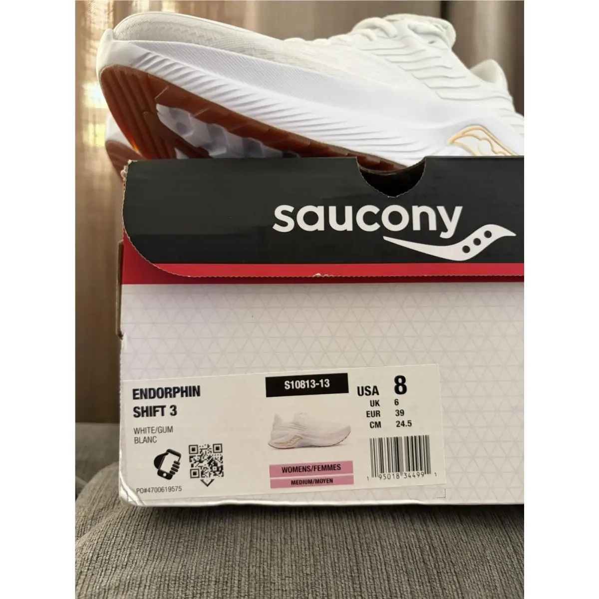 Saucony shoes - Saucony Endorphin Shift 3 - Endorphin Shift - S10813-13 - White (UPC: 0195018344991) 7