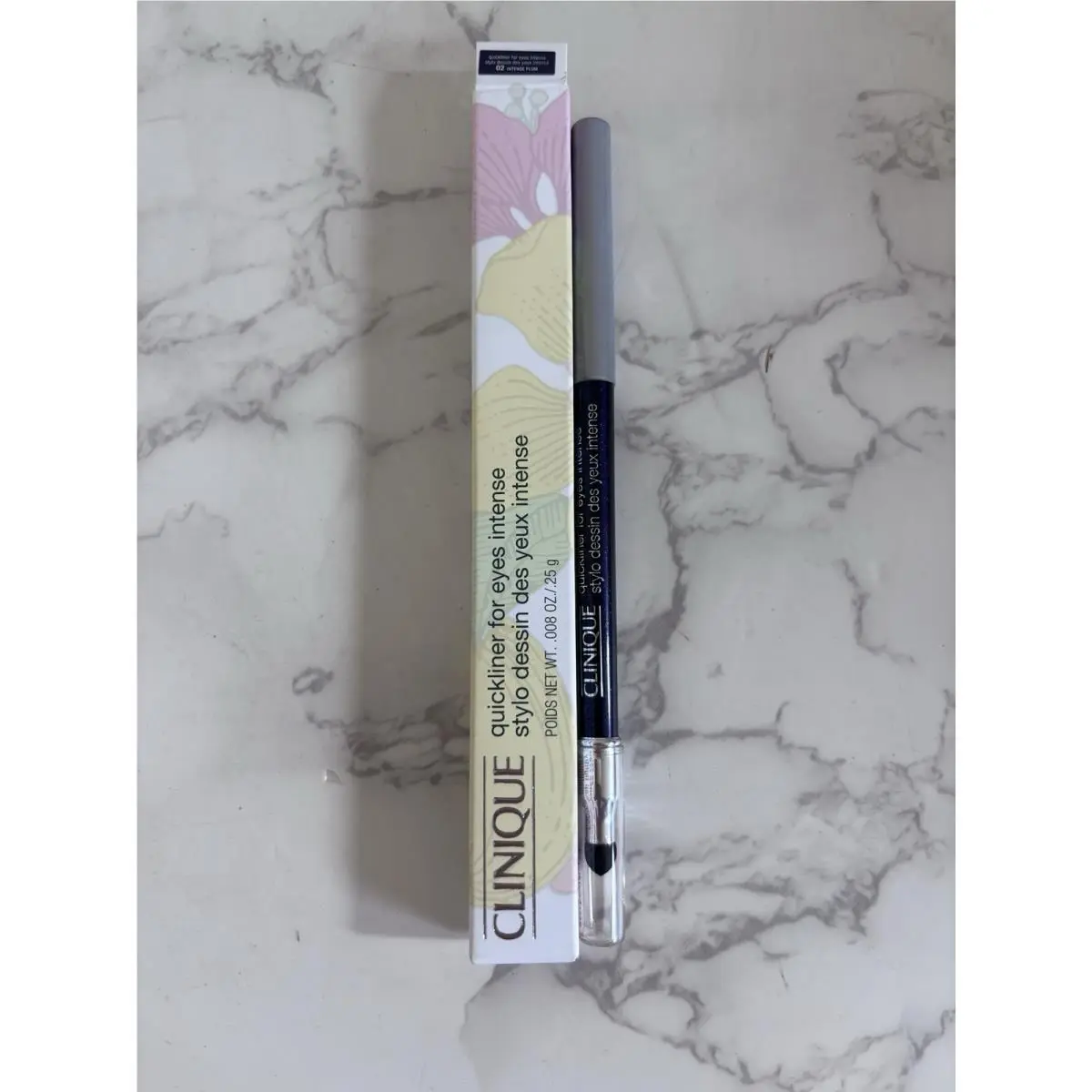 Clinique Quickliner For Eyes Intense - 02 Intense Plum - W/smudger