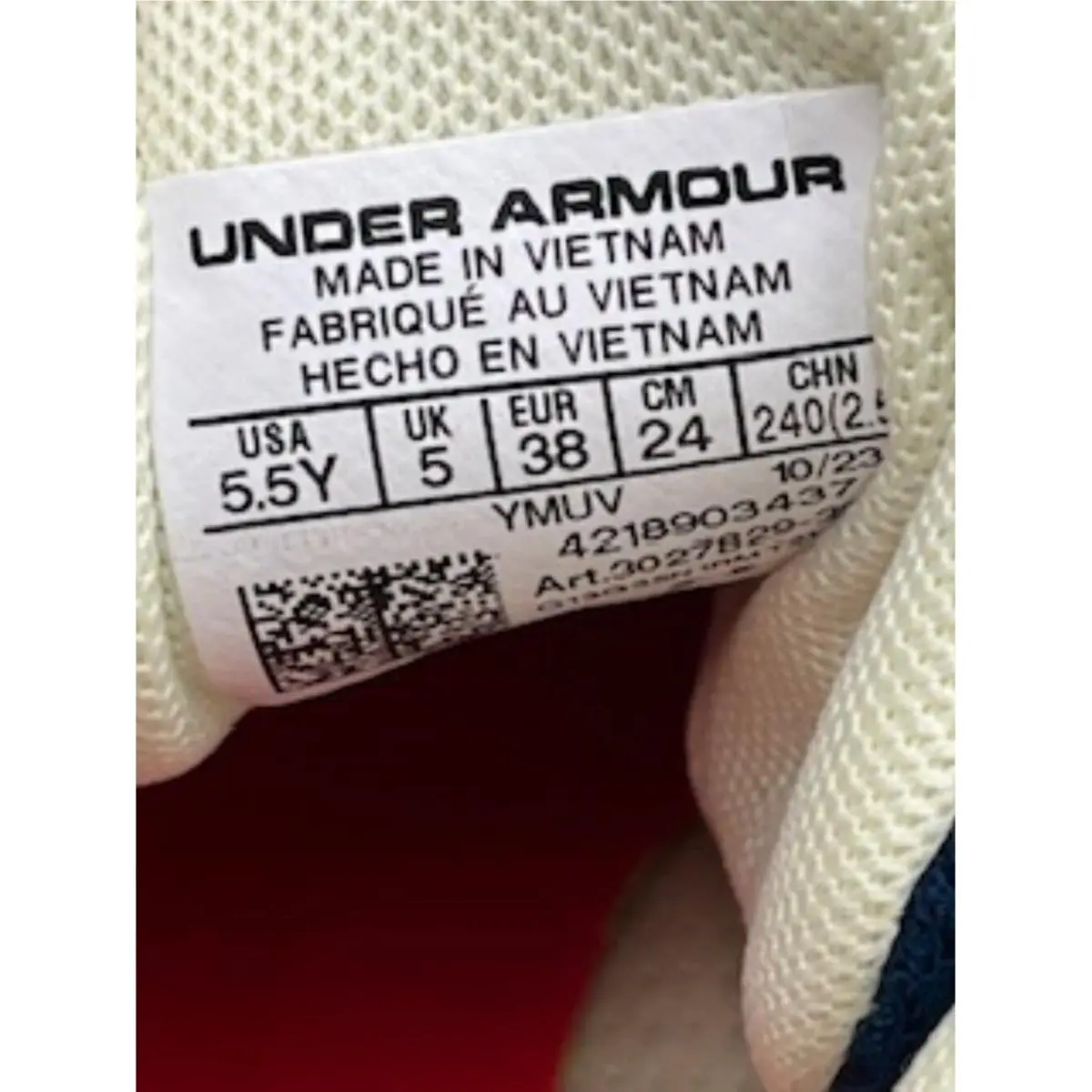 Under Armour shoes - champion mind set - champion mind set - Blue 4