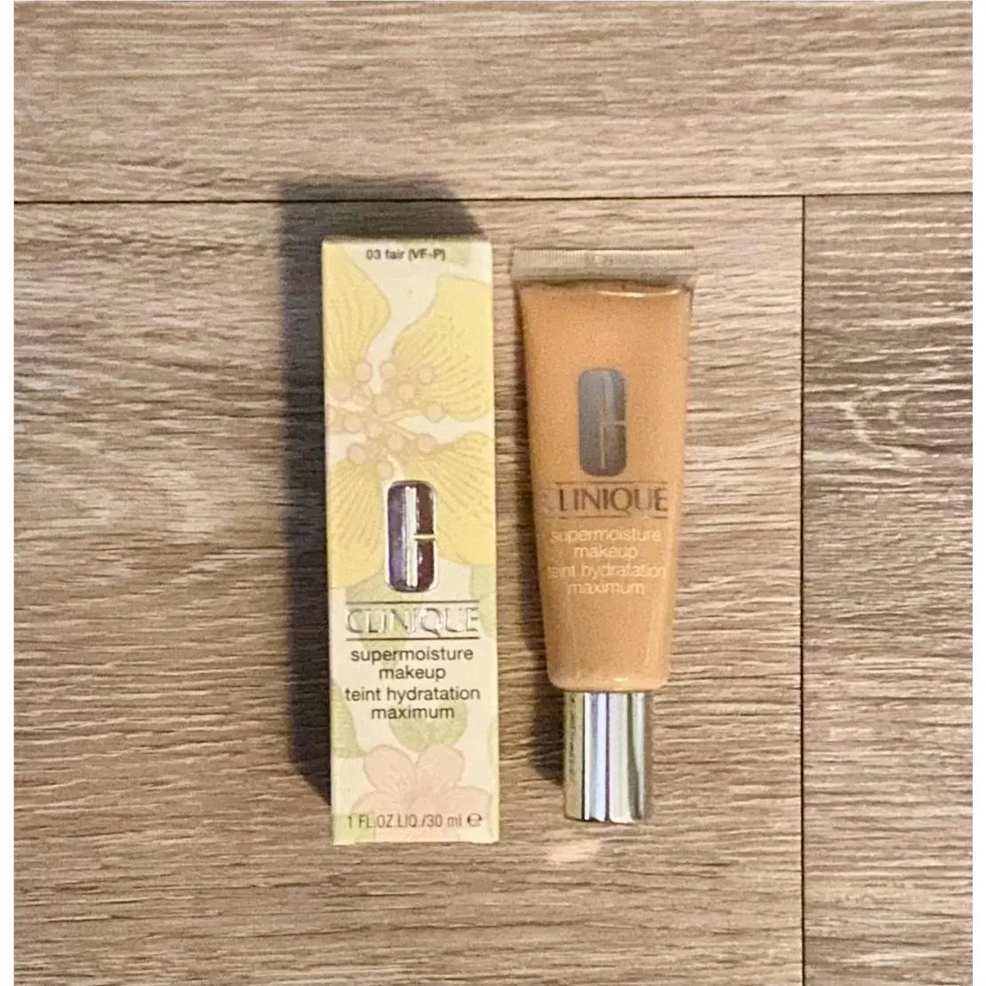 Clinique Supermoisture Makeup Maximum Hydration - 03 Fair Full Size 1oz