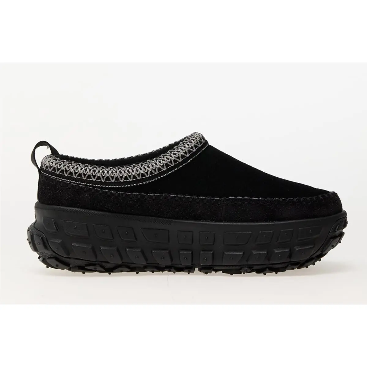Ugg Venture Daze Mens Size 9 Womens 10 Suede Black 1154530 Slip On Comfort Shoes