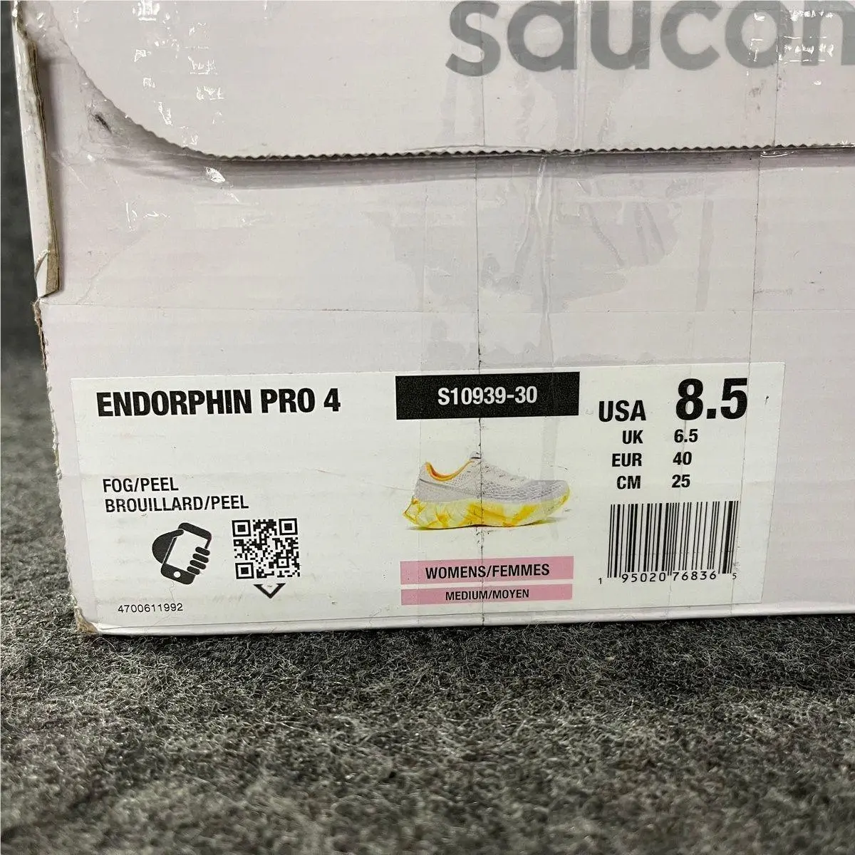 Saucony shoes - VS197089 - vs-197089 - Gray (UPC: 195020768365) 3
