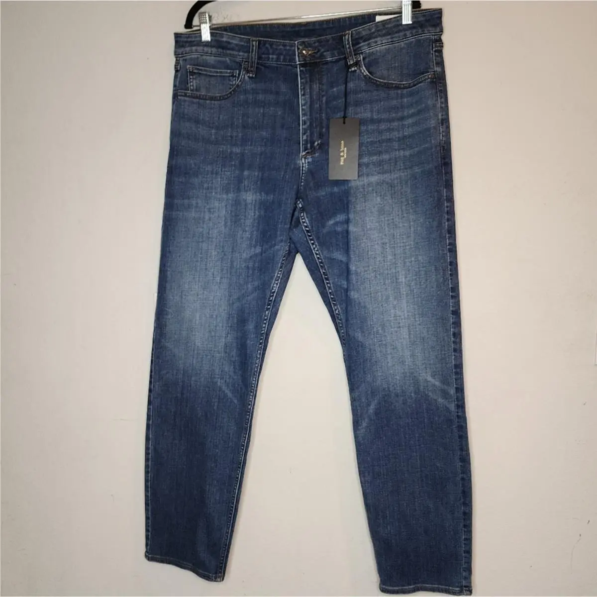 Rag Bone RB 3 Authletic Fit Jeans Stretch Denim Medium Wash Size 36×32