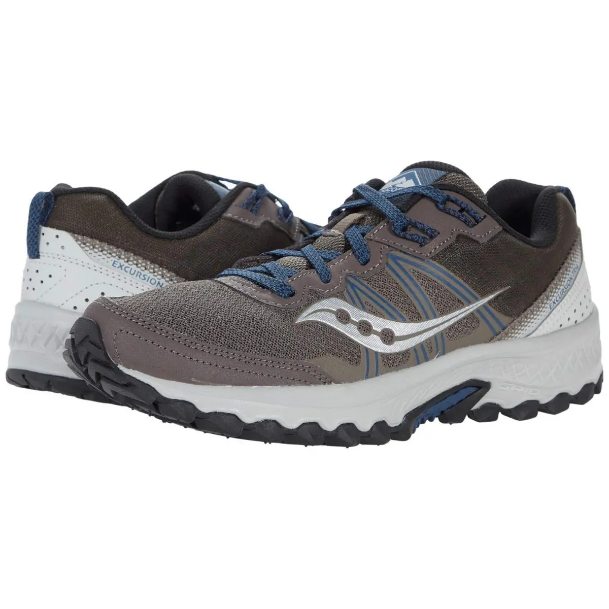 Saucony Excursion TR14 Trail Running Shoe Gravel/storm Men`s 10 E S20584-4-236