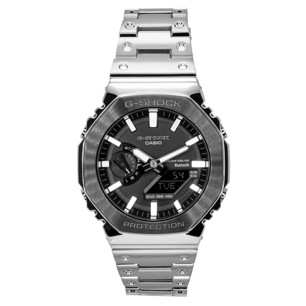 Casio G-shock Analog Digital Black Dial Solar Sports Men`s Watch GM-B2100BT-1A