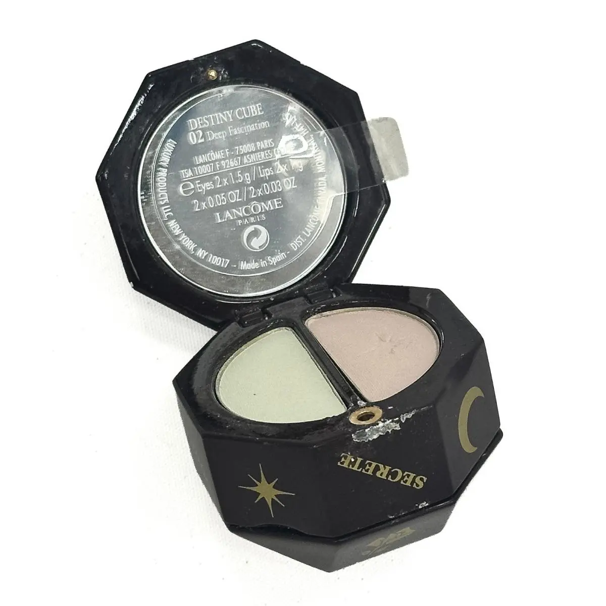 Lancome Destiny Cube Secret Game For Eyes Lips 02 Deep Fascination Nwob Read by Lancôme