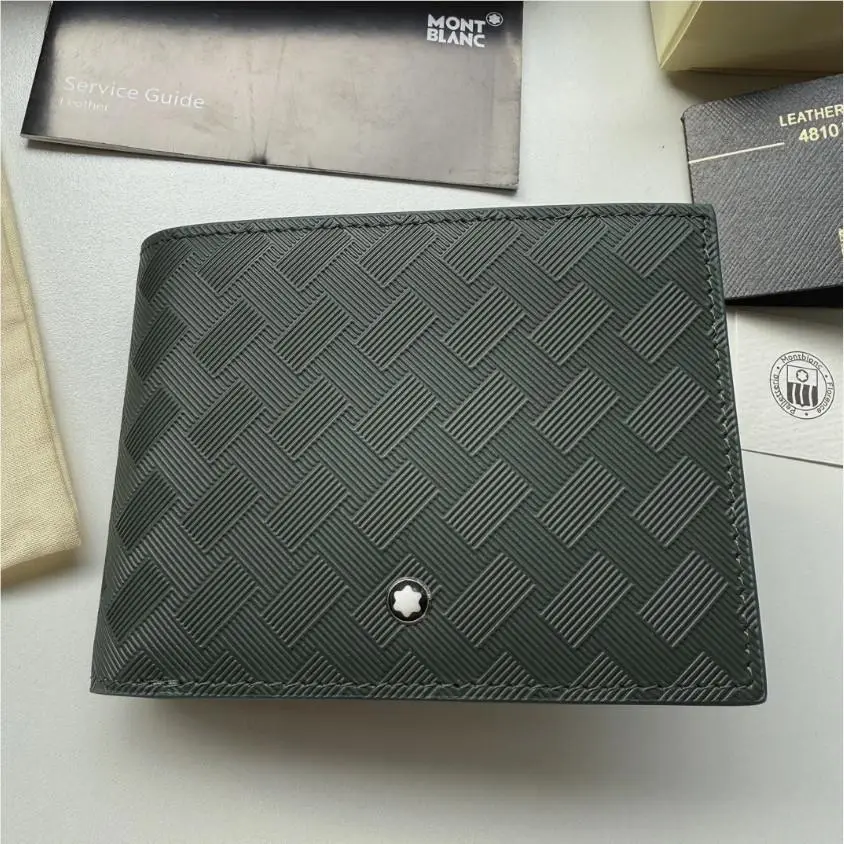 2026 Montblanc Extreme 3.0 6CC Wallet Black Leather Bifold Men - Full Box