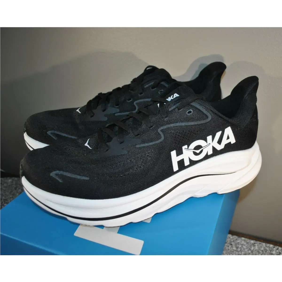 Hoka shoes - Clifton 10 - Clifton - Clifton 10 1162030 - Black (UPC: 197634749228) 0