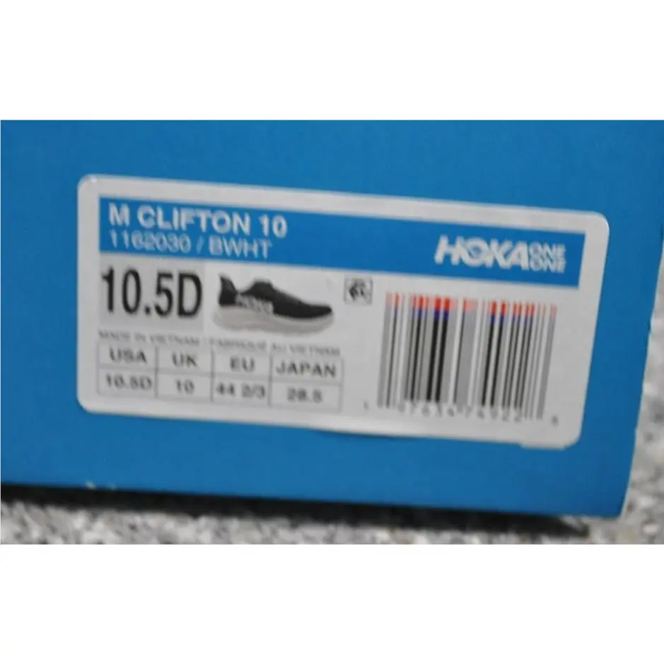 Hoka shoes - Clifton 10 - Clifton - Clifton 10 1162030 - Black (UPC: 197634749228) 6