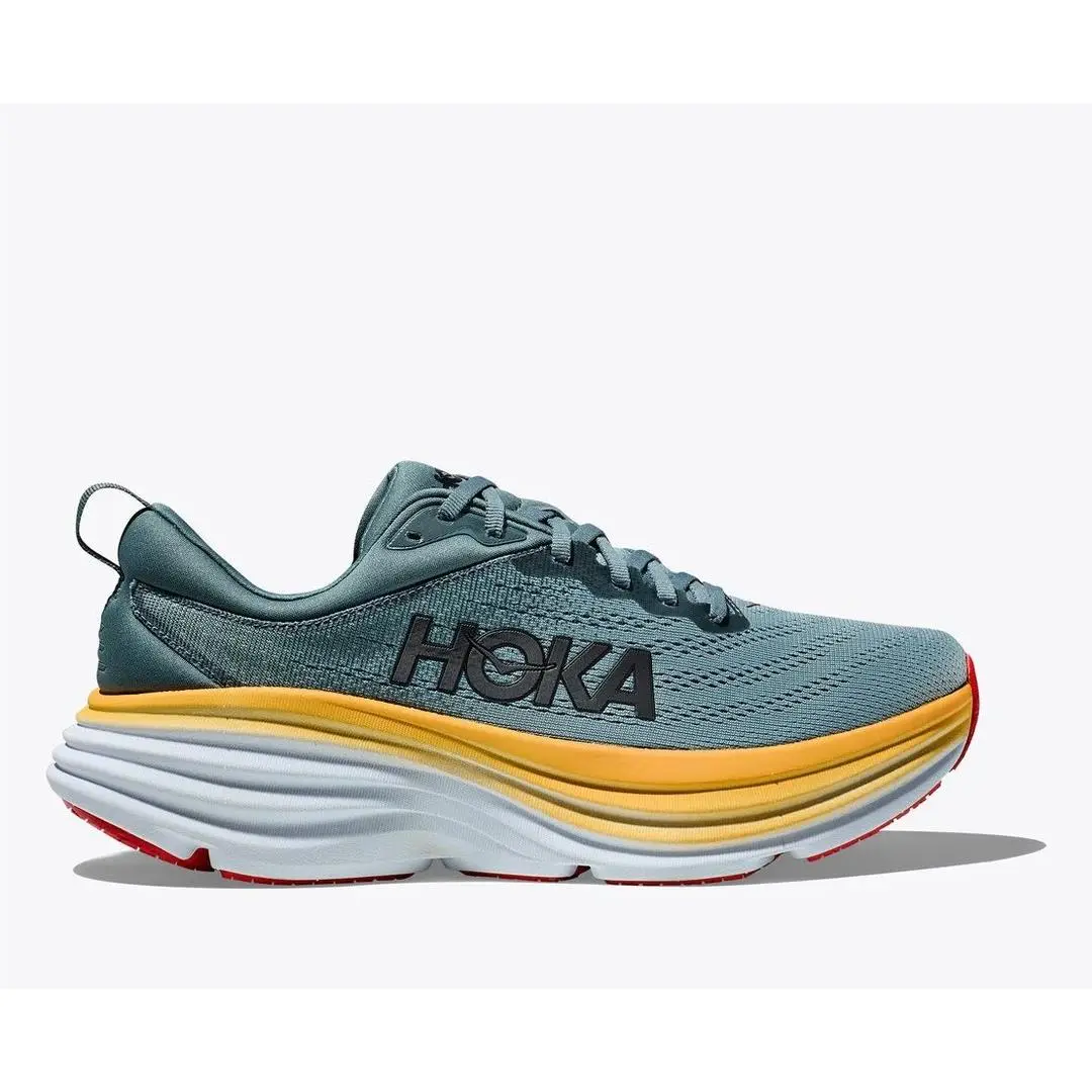 Hoka Mens Bondi 8 - Goblin Blue/mountain Spring Size 16D