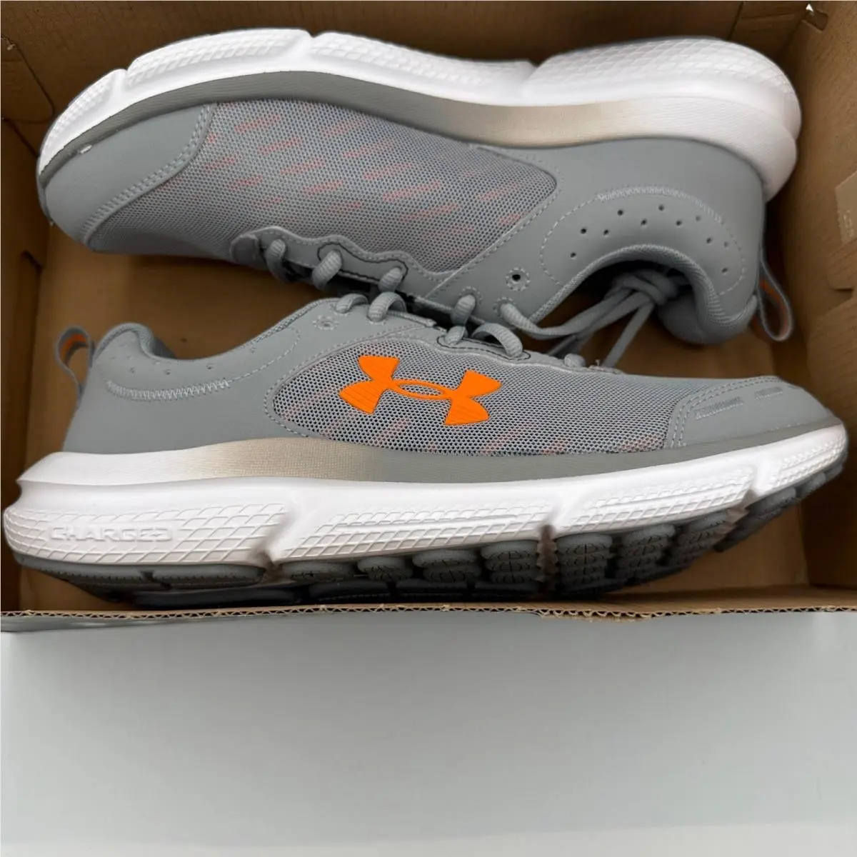 Under Armour shoes - Under Armour Charged Assert 10 - Gray 4