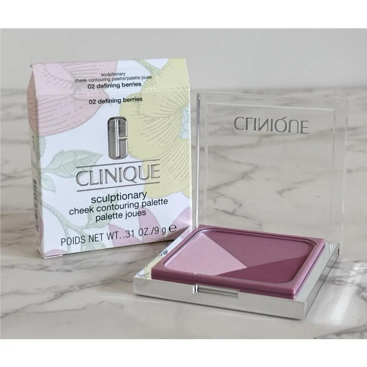 Clinique Sculptionary Cheek Contouring Palette 02 Defining Berries - Size 9 g