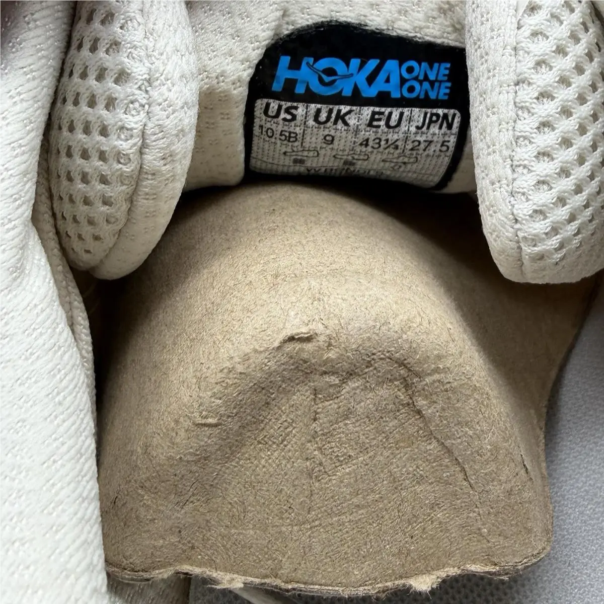 Hoka shoes - Hoka One One Bondi 9 - 1162012 OSG - Oat Milk/Rose Gold (UPC: 0198605654435) 10