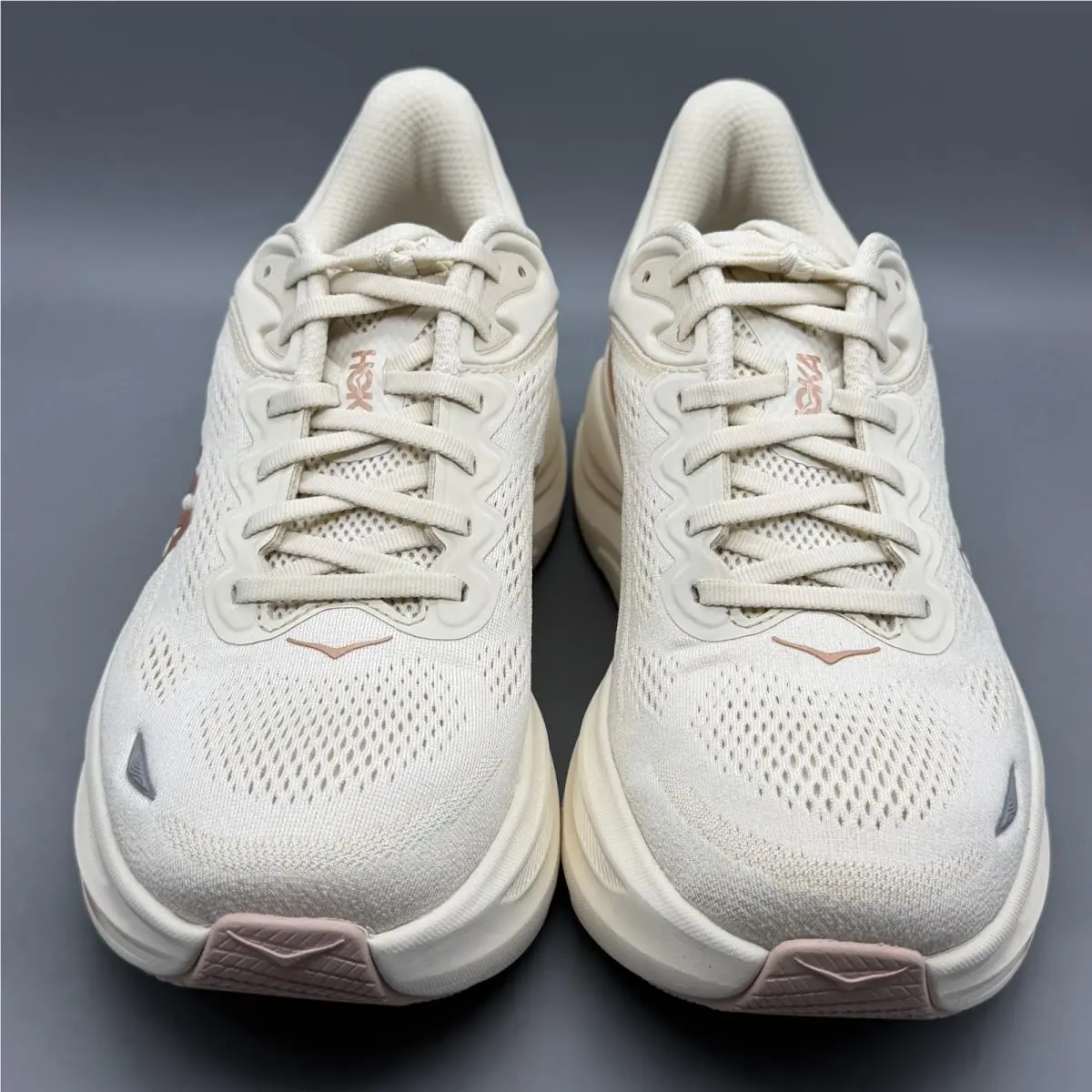 Hoka shoes - Hoka One One Bondi 9 - 1162012 OSG - Oat Milk/Rose Gold (UPC: 0198605654435) 0
