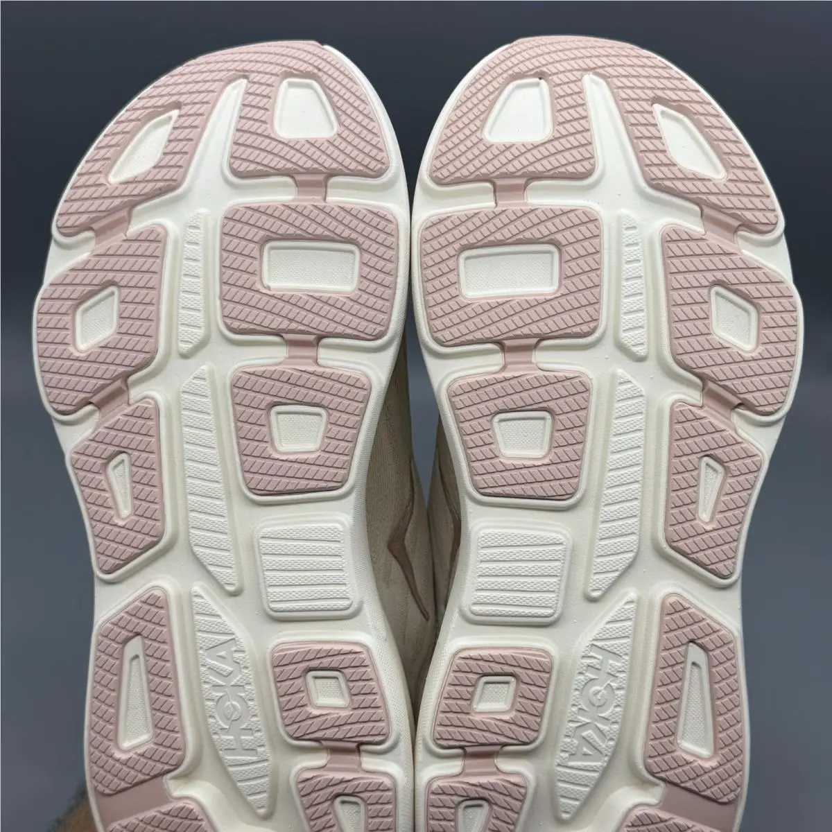 Hoka shoes - Hoka One One Bondi 9 - 1162012 OSG - Oat Milk/Rose Gold (UPC: 0198605654435) 7