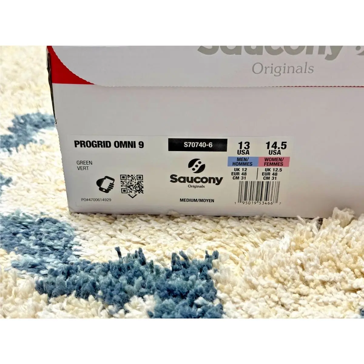 Saucony shoes - Saucony Progrid Omni 9 - Progrid Omni - S70740-6 - Green 8