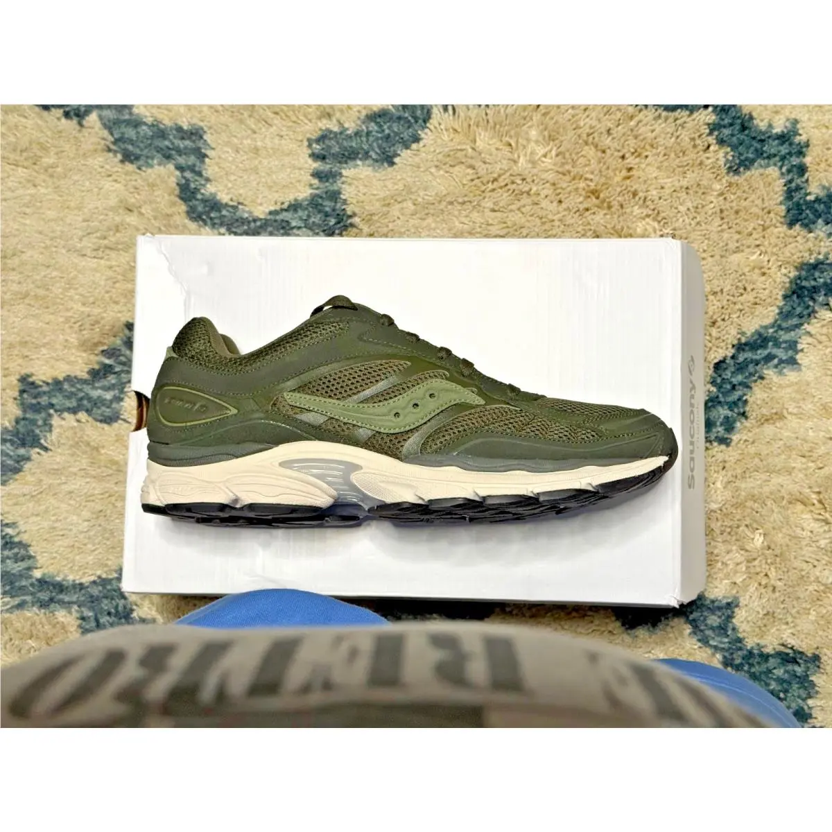 Saucony shoes - Saucony Progrid Omni 9 - Progrid Omni - S70740-6 - Green 2