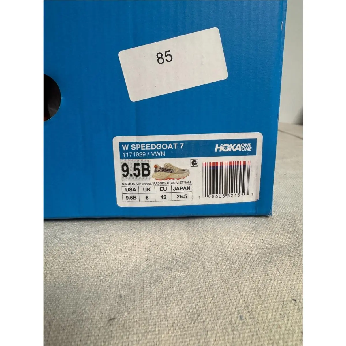 Hoka shoes - Hoka Speedgoat 7 - Speedgoat - 1171929-VWN - Yellow, Orange, Neon Flame, Vintage Yellow (UPC: 198605521553) 10