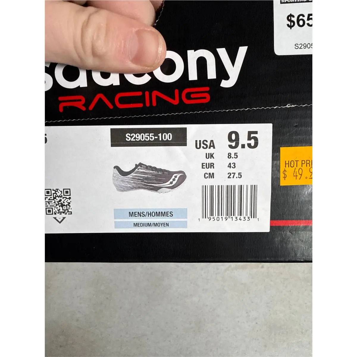 Saucony shoes - Black/White (UPC: 195019134331) 7