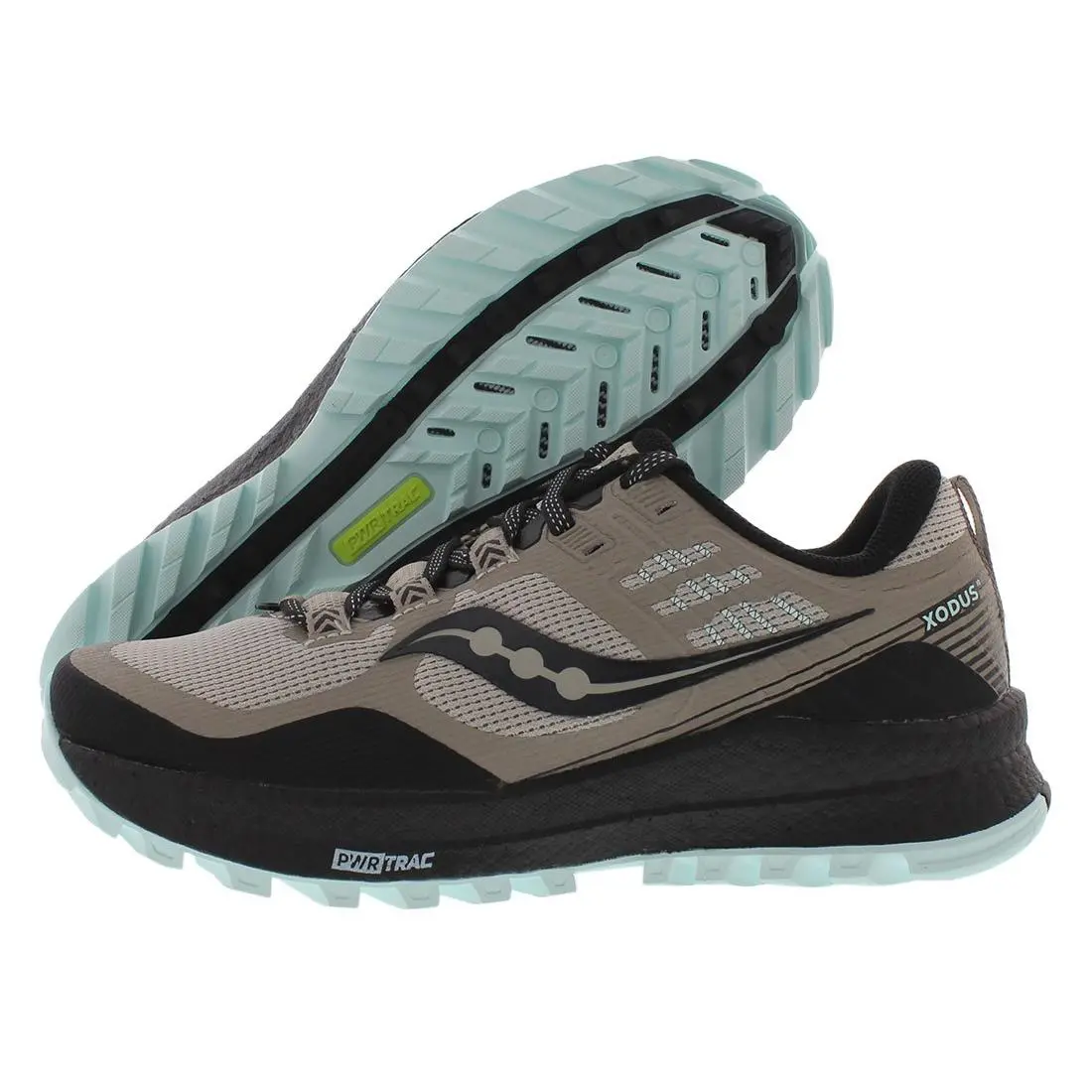 Saucony Xodus 10 Womens Shoes Size 7 Color: Moonrock/black Ocre