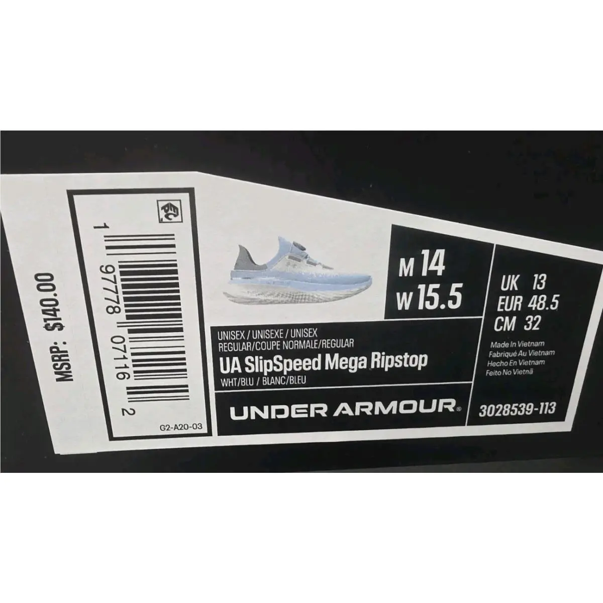 Under Armour shoes - Under Armour Slipspeed Mega BOA - 3028539-113 - Multicolor 5