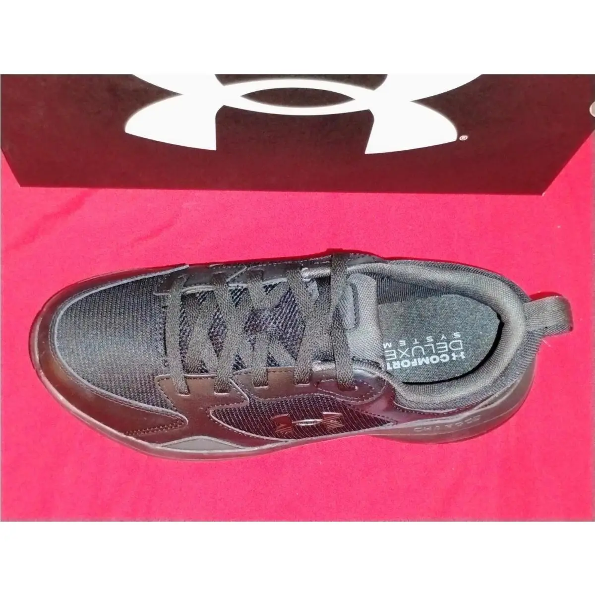 Under Armour shoes - Under Armour Charged Edge Wide 4E - 3026860 - Black 2