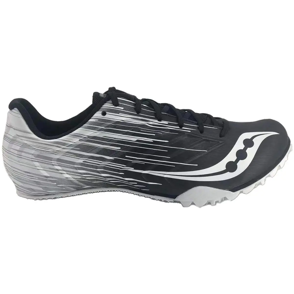 Saucony Spitfire 5 Men`s Track Spikes - Black/white Size 8.5