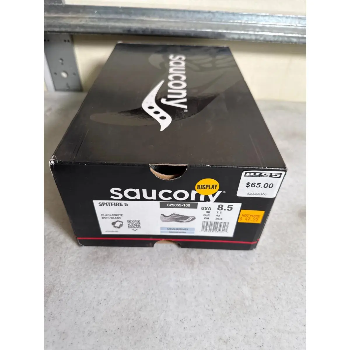 Saucony shoes - Black/White (UPC: 195019134317) 5