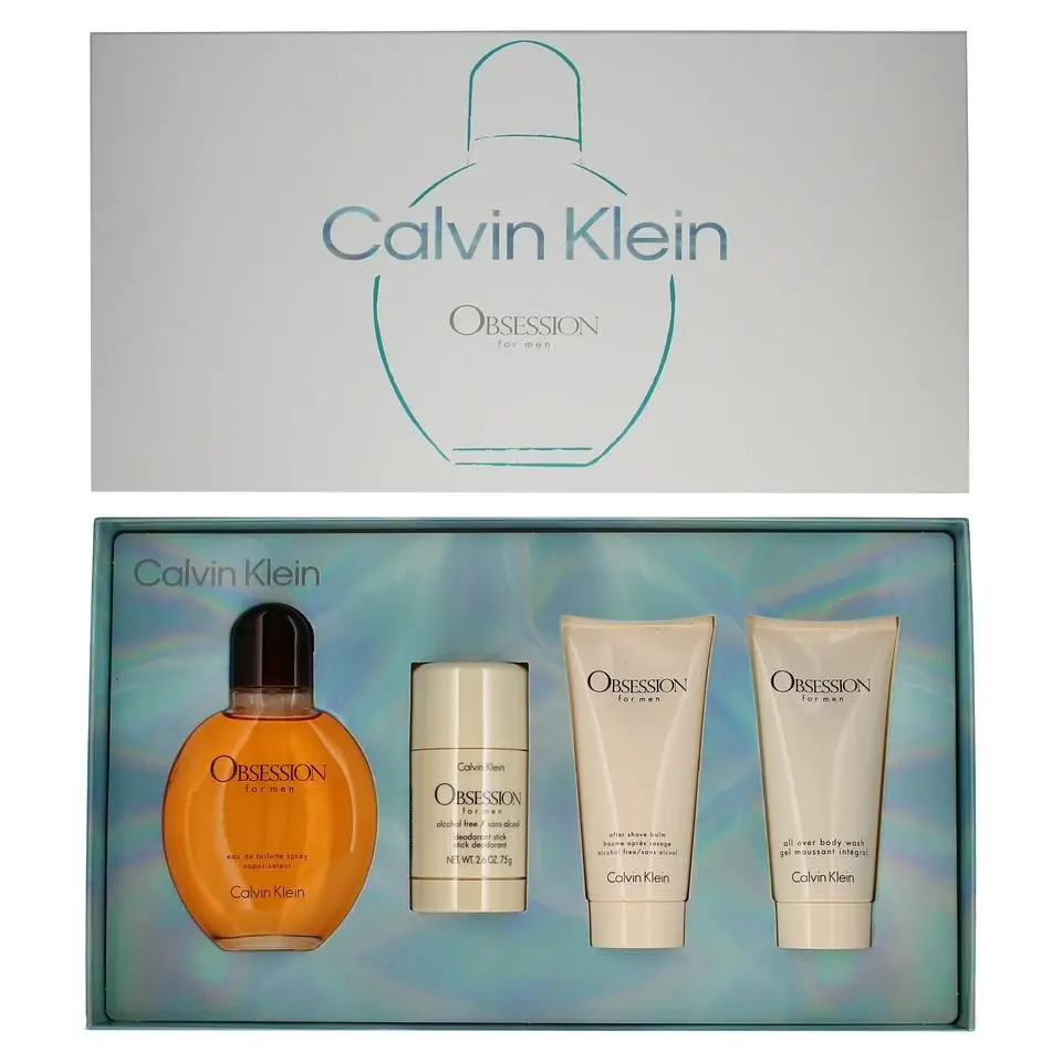 Calvin Klein Obsession 4 Pcs Gift Set For Men Father`s Day Special