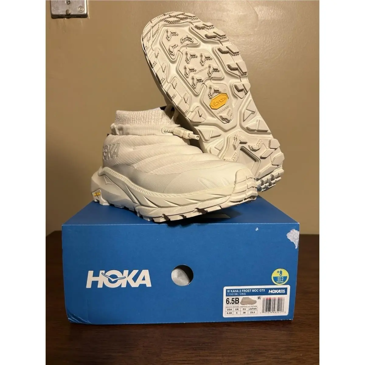 Hoka shoes - Hoka One One Kaha 2 Frost Moc GORE-TEX - 1155196-OKS - Cream 0