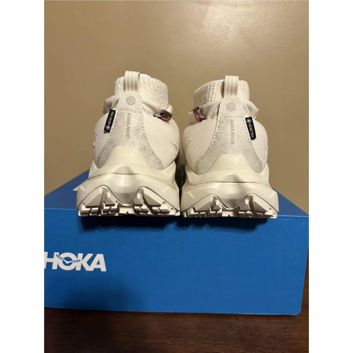 Hoka shoes - Hoka One One Kaha 2 Frost Moc GORE-TEX - 1155196-OKS - Cream 7