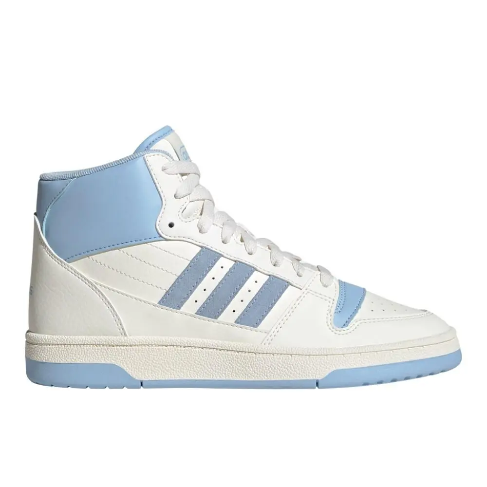 Adidas Break Start Mid Lace Up Womens Blue White Sneakers Casual Shoes IH7879