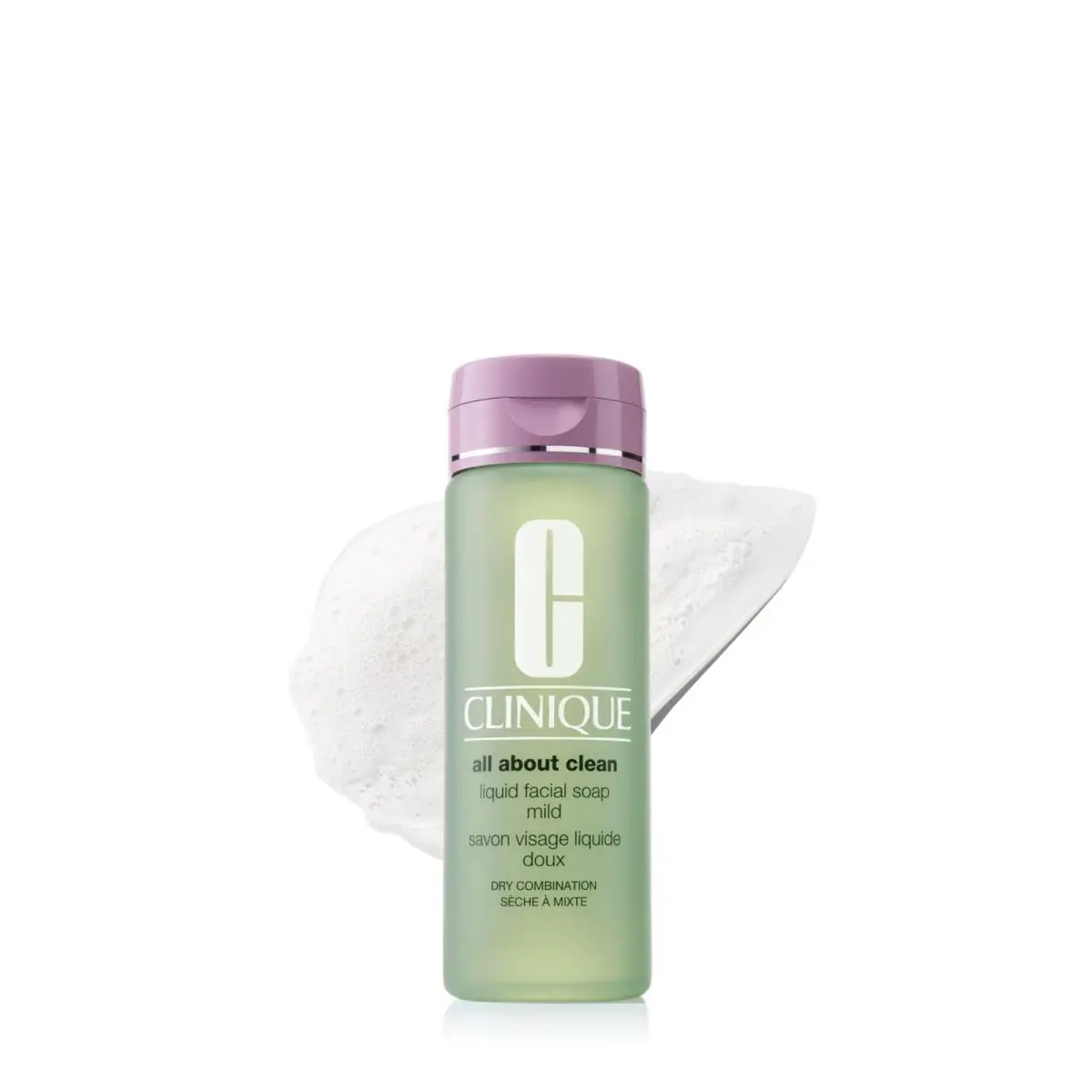 Clinique All About Clean Liquid Facial Soap Mild Gentle Face Cleanser For Dry