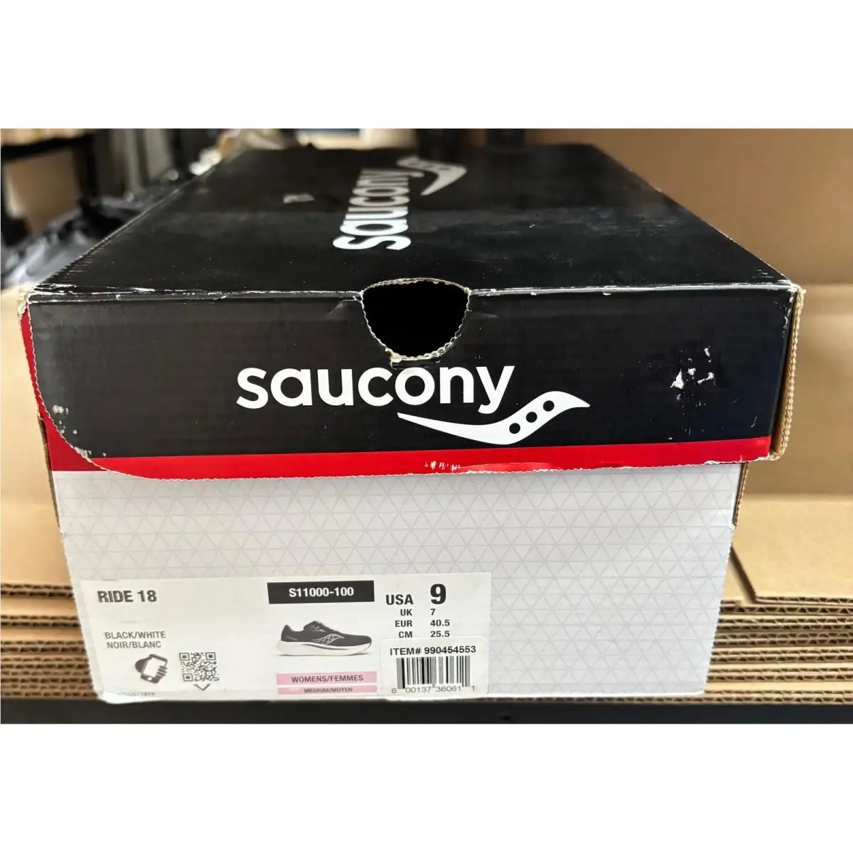 Saucony shoes - Saucony Ride 18 - Ride - Black 6