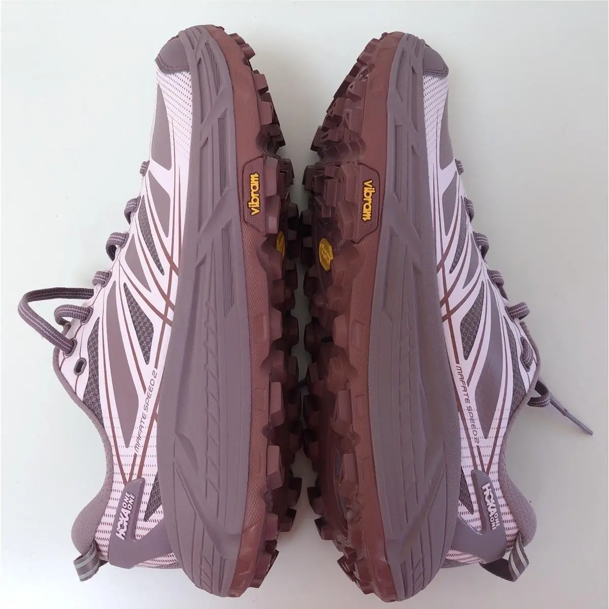 Hoka shoes - Hoka One One Mafate Speed 2 - 1172370 CVC - Classic Mauve/Carnation (UPC: 198605119842) 7