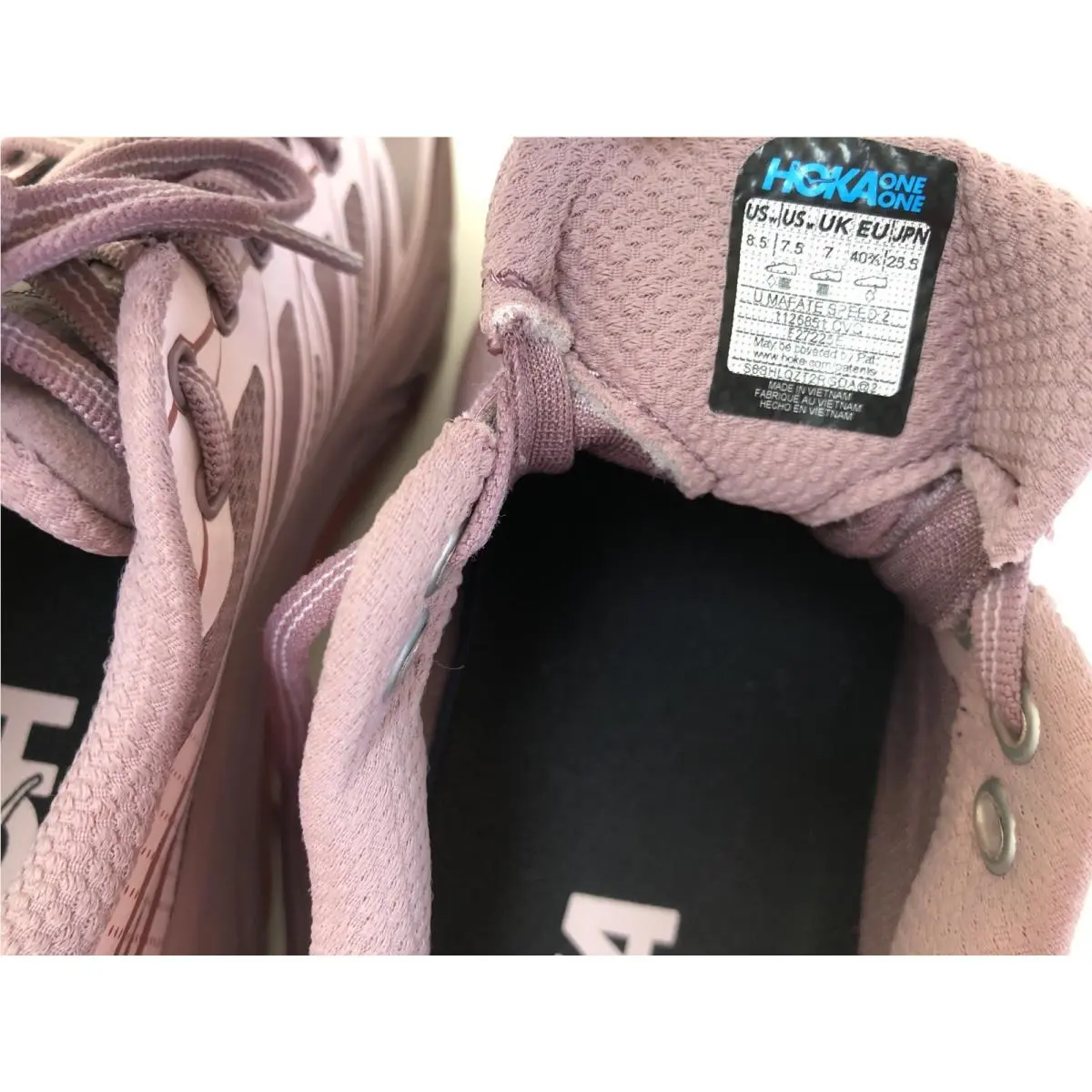 Hoka shoes - Hoka One One Mafate Speed 2 - 1172370 CVC - Classic Mauve/Carnation (UPC: 198605119842) 10