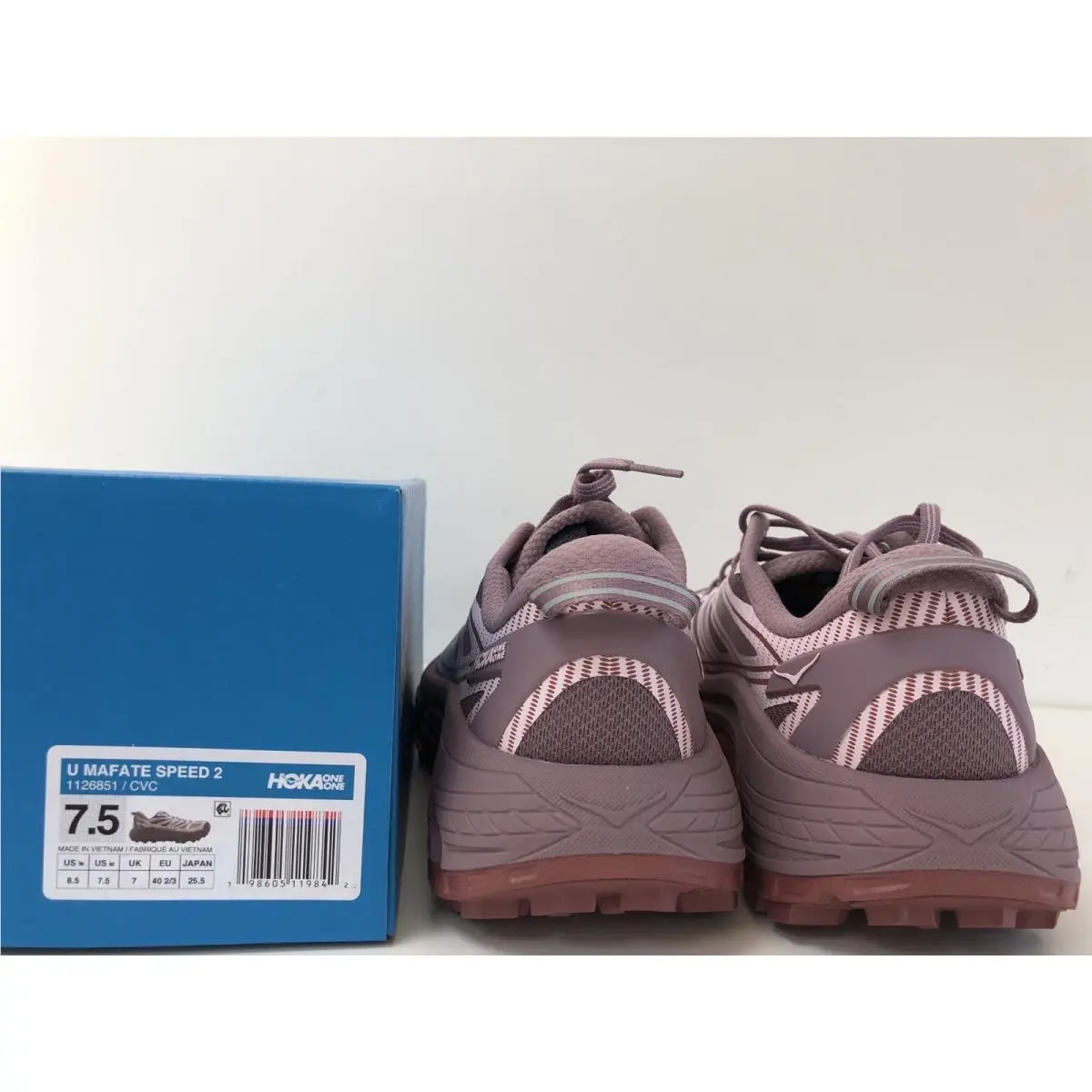 Hoka shoes - Hoka One One Mafate Speed 2 - 1172370 CVC - Classic Mauve/Carnation (UPC: 198605119842) 2