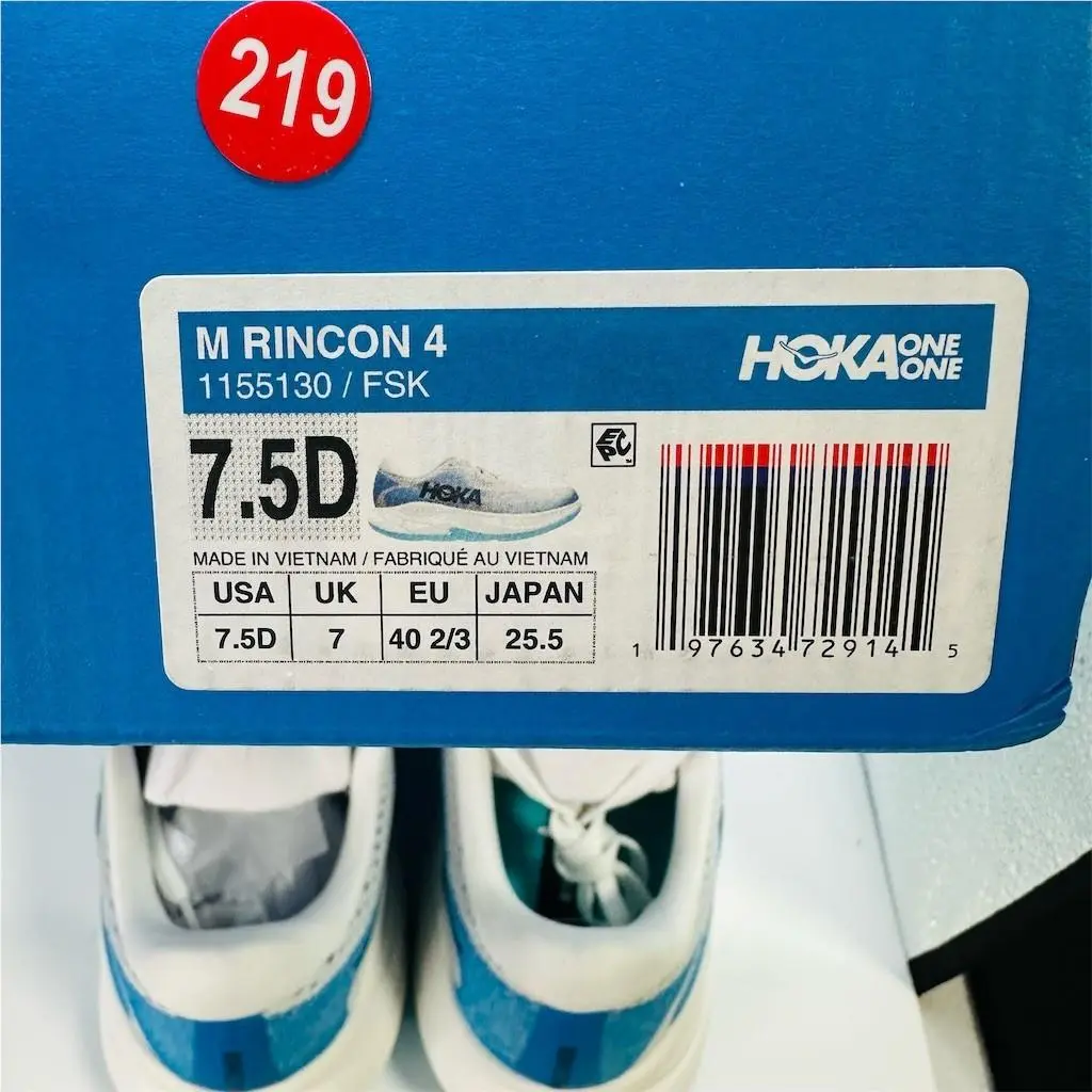 Hoka shoes - Rincon 4 - Rincon - 1155130-FSK - Blue 7