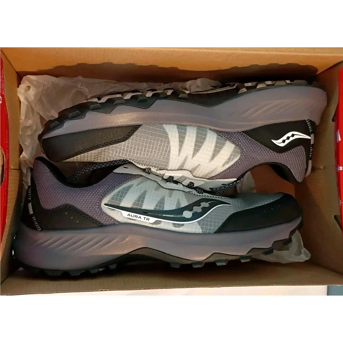 Saucony shoes - Saucony Aura TR - Aura - S20863-120 - Gray 7