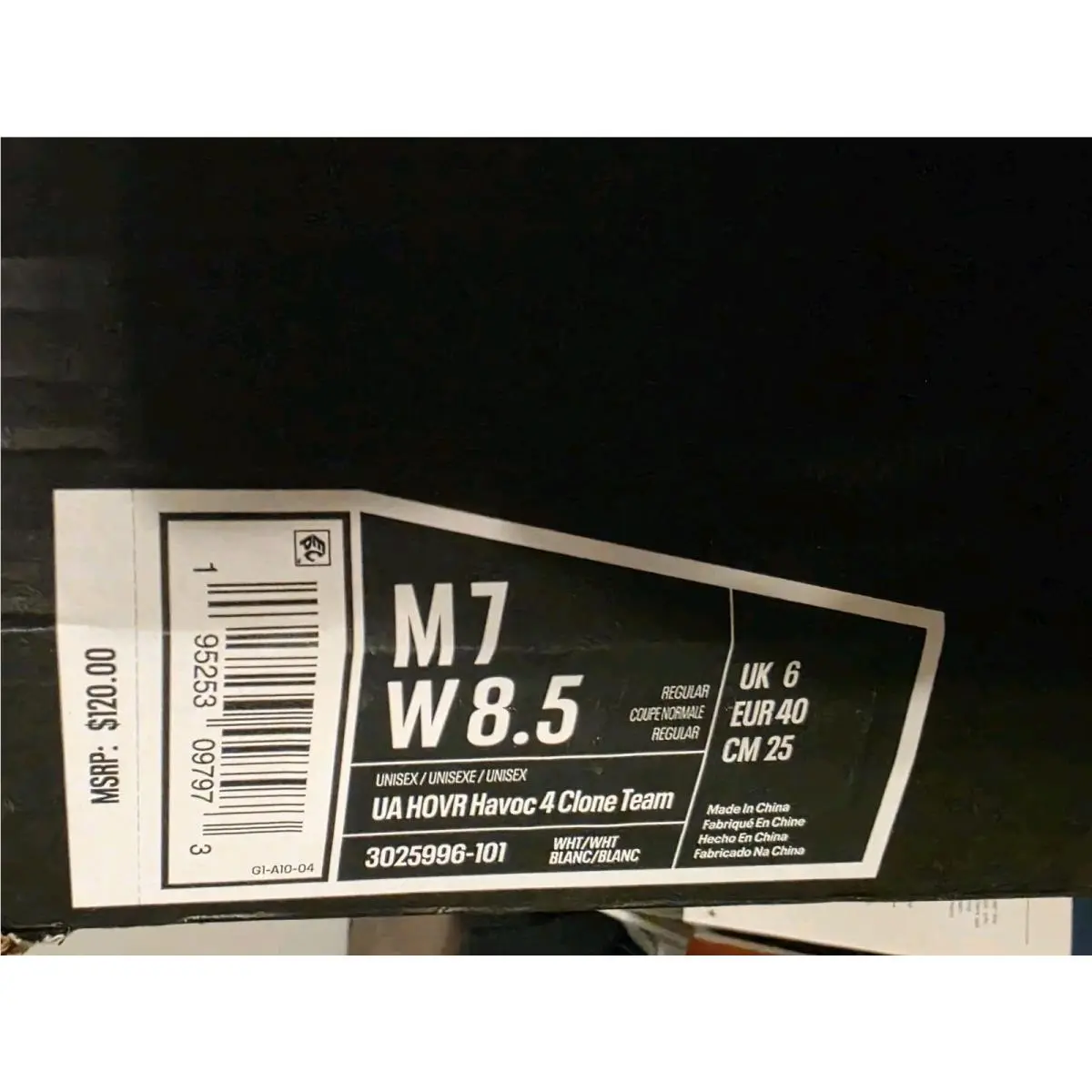 Under Armour shoes - Under Armour Curry 1 - Curry - 3024397-100 - Silver 3